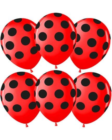 Черные точки Красный пастель