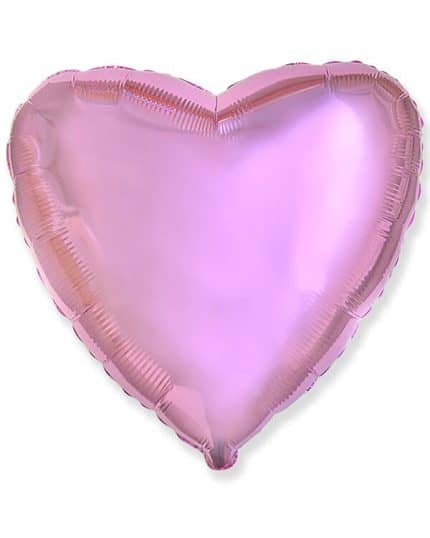 Сердце Светло розовый 46см
