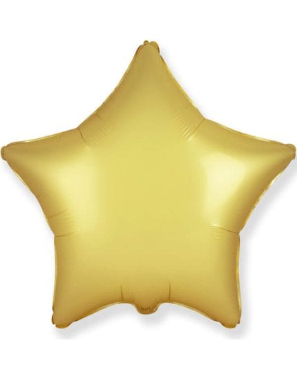 Звезда Золото Сатин 46см